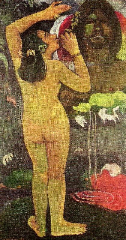 Paul Gauguin manen och jorden oil painting picture
